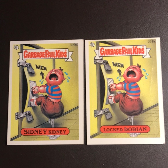 Garbage Pail Kids Sidney Kidney & Locked Dorian Topps Trading Cards Bundle - Picture 2 of 10